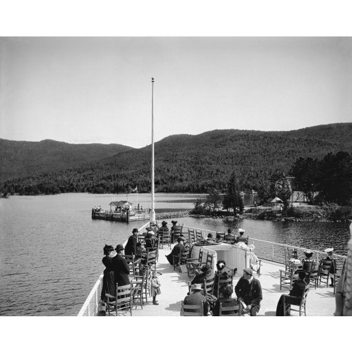 Huletts Landing, Lake George, c1904