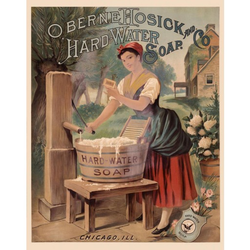 Oberne Hosick & Co. Hard-Water Soap, c1886.