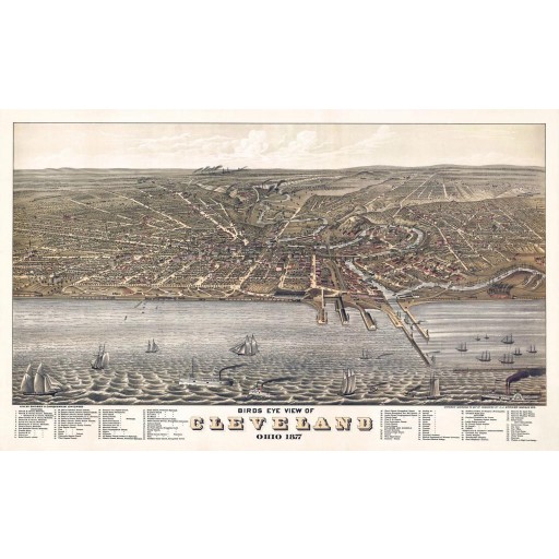Cleveland, c1877