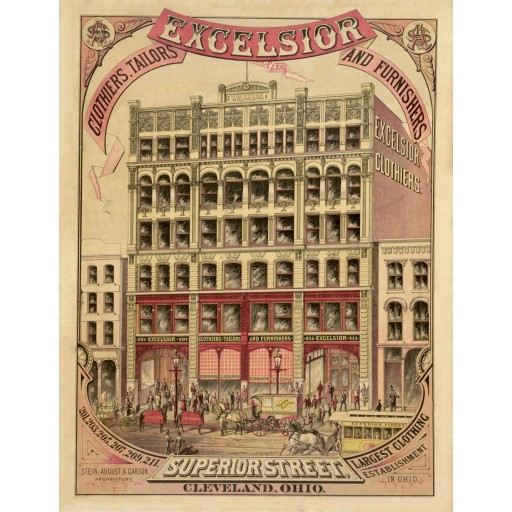 Excelsior: Clothiers, Tailors & Furnishers, c1880