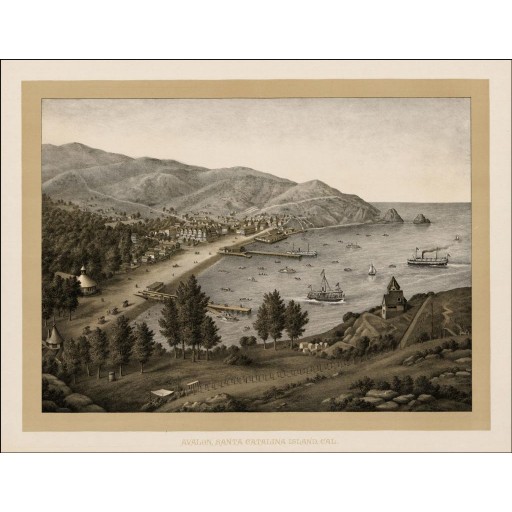 Avalon on Santa Catalina Island, c1885
