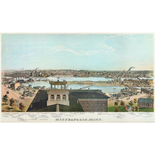 Minneapolis, c1874