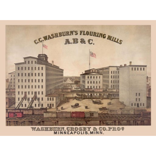 C.C. Washburn's Flouring Mills