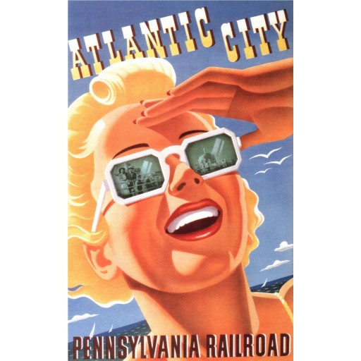 Atlantic City for the Pennsylvania Railroad, c1935