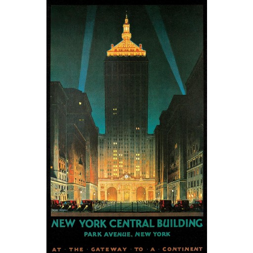 New York Central Building on Park Avenue, c1930