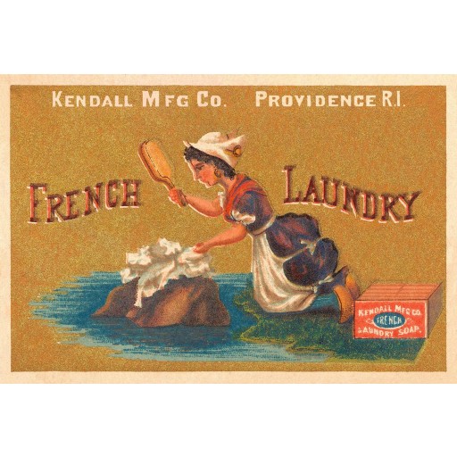 Kendall Manufacturing Co: French Laundry, c1850