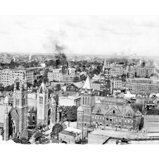 Rochester from Above, c1904