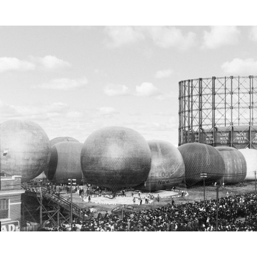 Centennial Balloon Race, c1909