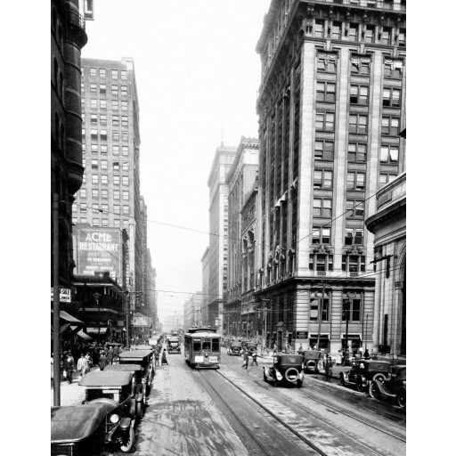 Broadway, N of Chestnut Street, c1923