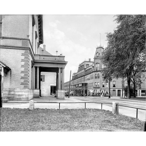 A Glimpse of Main Street, Brattleboro, c1905