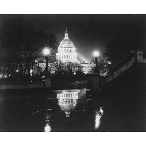 Rainy Night at the Capitol, c1923