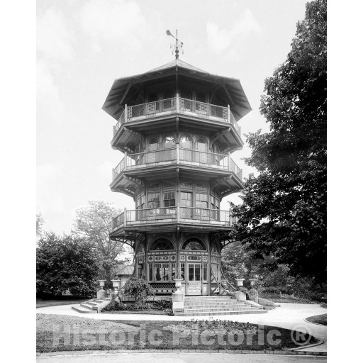 Baltimore, Maryland, The Observatory in Patterson Park, c1903