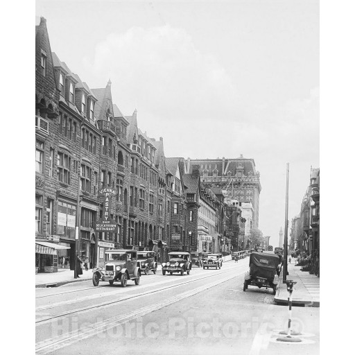 Baltimore, Maryland, North Charles Street, c1925