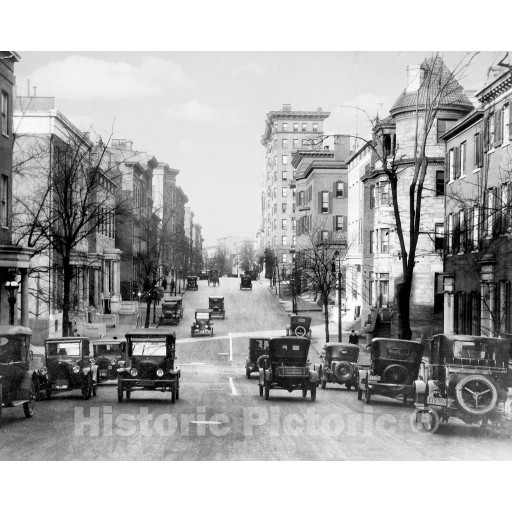 Baltimore, Maryland, Cathedral Street, c1925