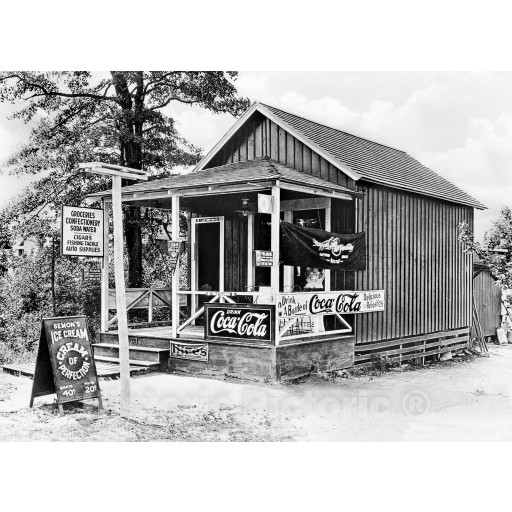 Connecticut, Supply Store on Oyster River, West Haven, c1910