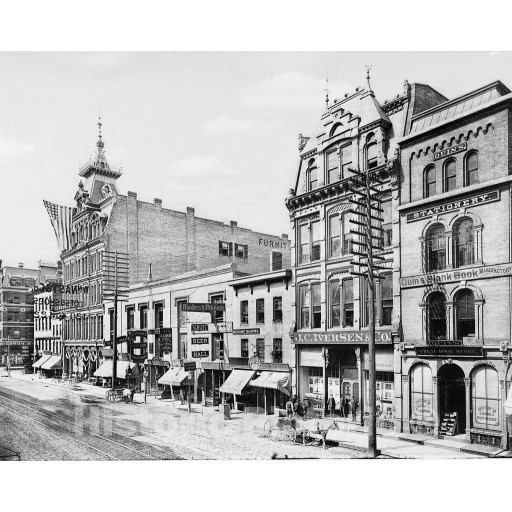 Milwaukee, Wisconsin, East Water Street, c1925