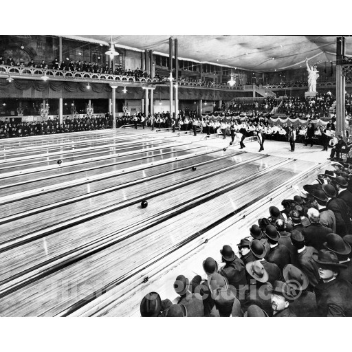 Milwaukee, Wisconsin, Bowling Tournament, c1905