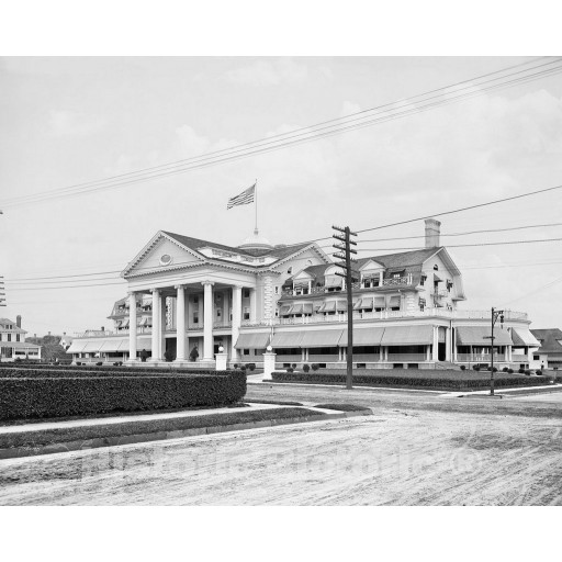 The Jersey Shore, The Allenhurst Club, Allenhurst, c1904