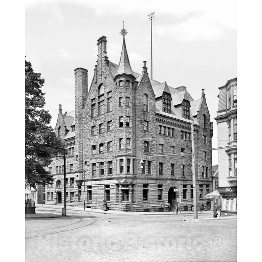 Providence, Rhode Island, The Y.M.C.A. Building, c1906