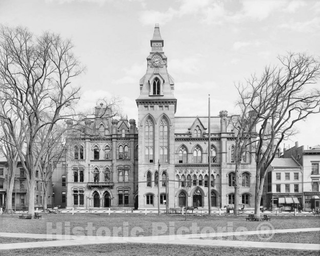 Connecticut, New Haven City Hall, c1907