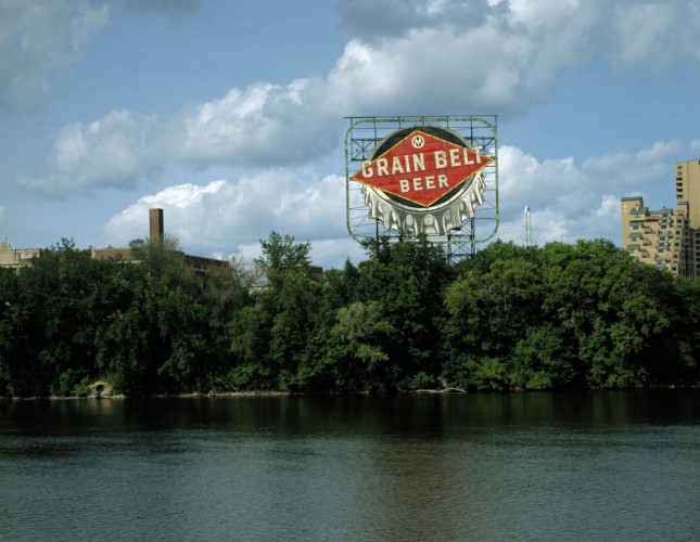 Historic Grain Belt Beer Sign