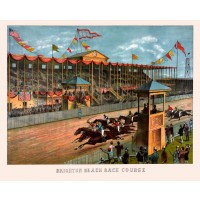 Brighton Beach Race Course, c1887