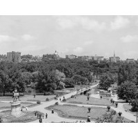 The Boston Public Gardens, c1906