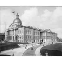 The Massachusetts State House, c1902