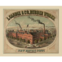 L. Candee & Co Rubber Works    , c1842