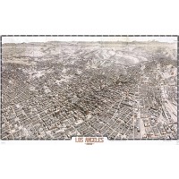 Los Angeles Panoramic Map, c1909
