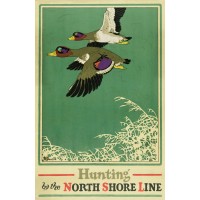 Hunting by the North Shore Line, c1923