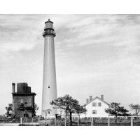 Cape May Lighthouse, c1907