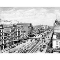 Canal Street from Above, c1903
