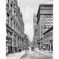 Looking North on Fifth Avenue, c1908