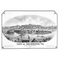 City of Richmond, from Manchester, c1876