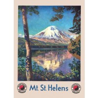 Mt. St. Helens, for Northern Pacific, c1930