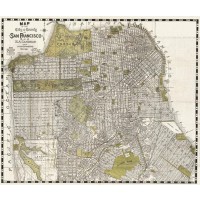 Map of the City & County of San Francisco, c1931