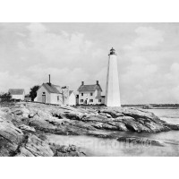 Connecticut, The New London Harbor Lighthouse, c1900