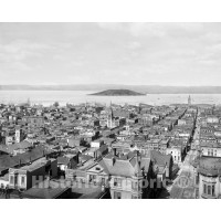 San Francisco, California, View of the Bay, c1905